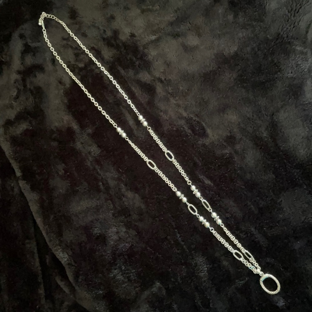 Silver necklace